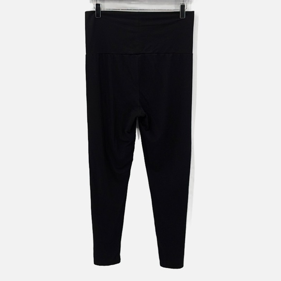 Hatch Maternity Bamboo Viscose & Spandex Leggings in Black - Size Small - Picture 2 of 3